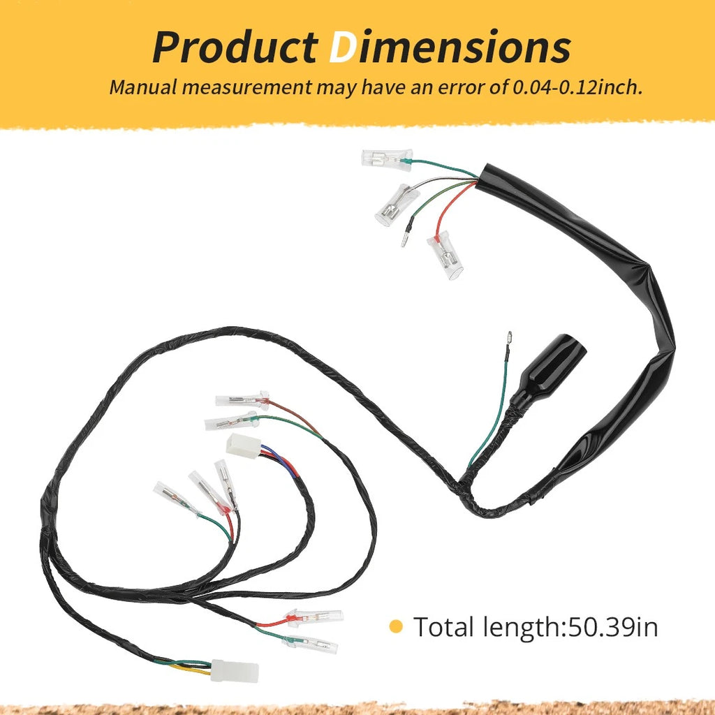 Wire Harness for Honda Trail 70 CT70 (1970–1971) 32100-098-671