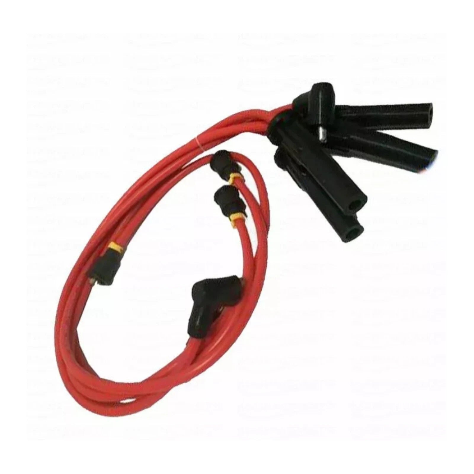 Spark Plug Wire Kit for Volvo Penta 4 Cylinder (230 AQ BB) (Repl 875571, 834365, 15-404)