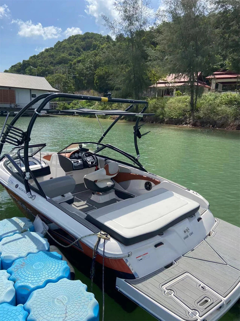 EVA Foam Teak Deck Flooring Cockpit Pad for Regal 2000 ES (2019)
