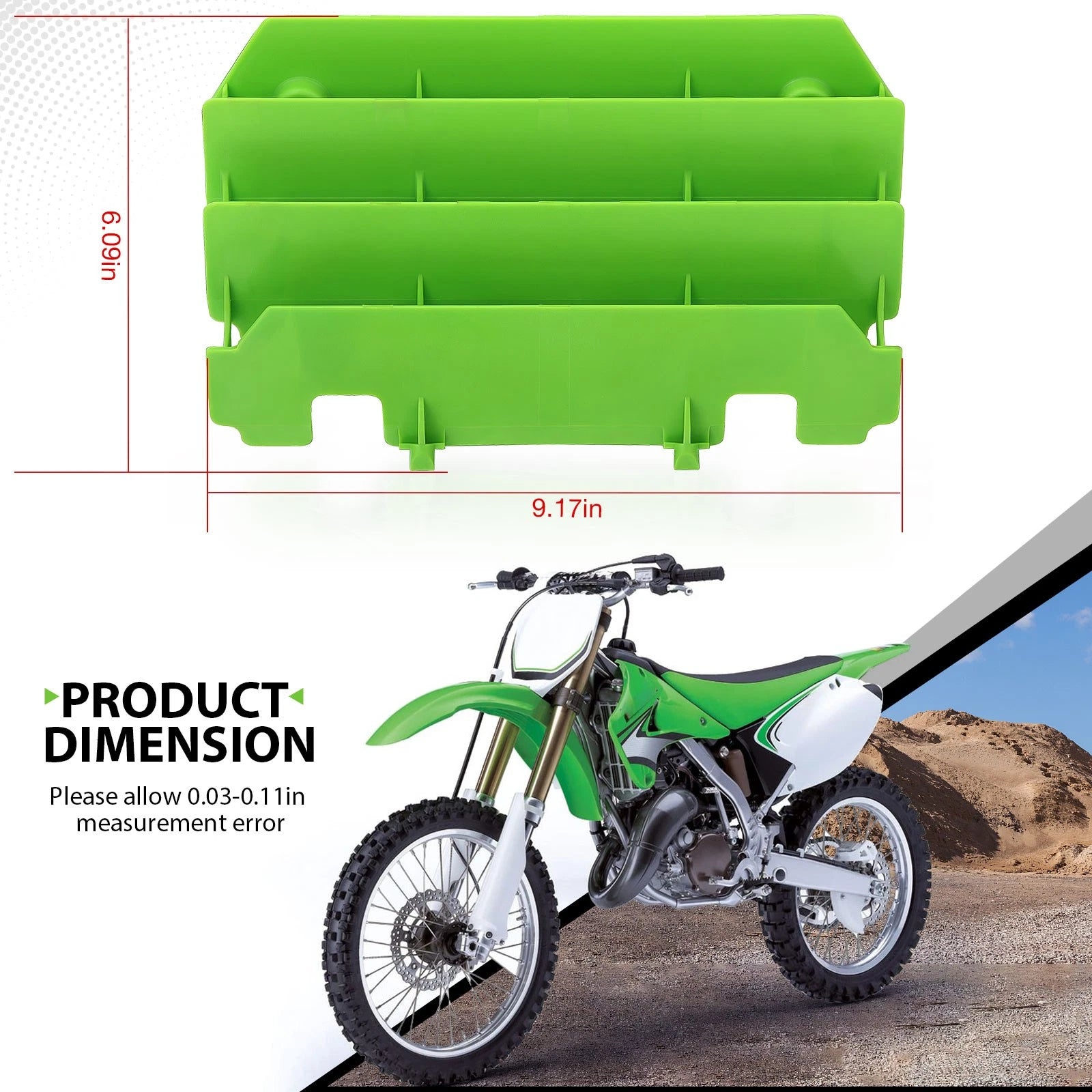 Radiator Guards for Kawasaki KX125 KX250 (1994–2005)