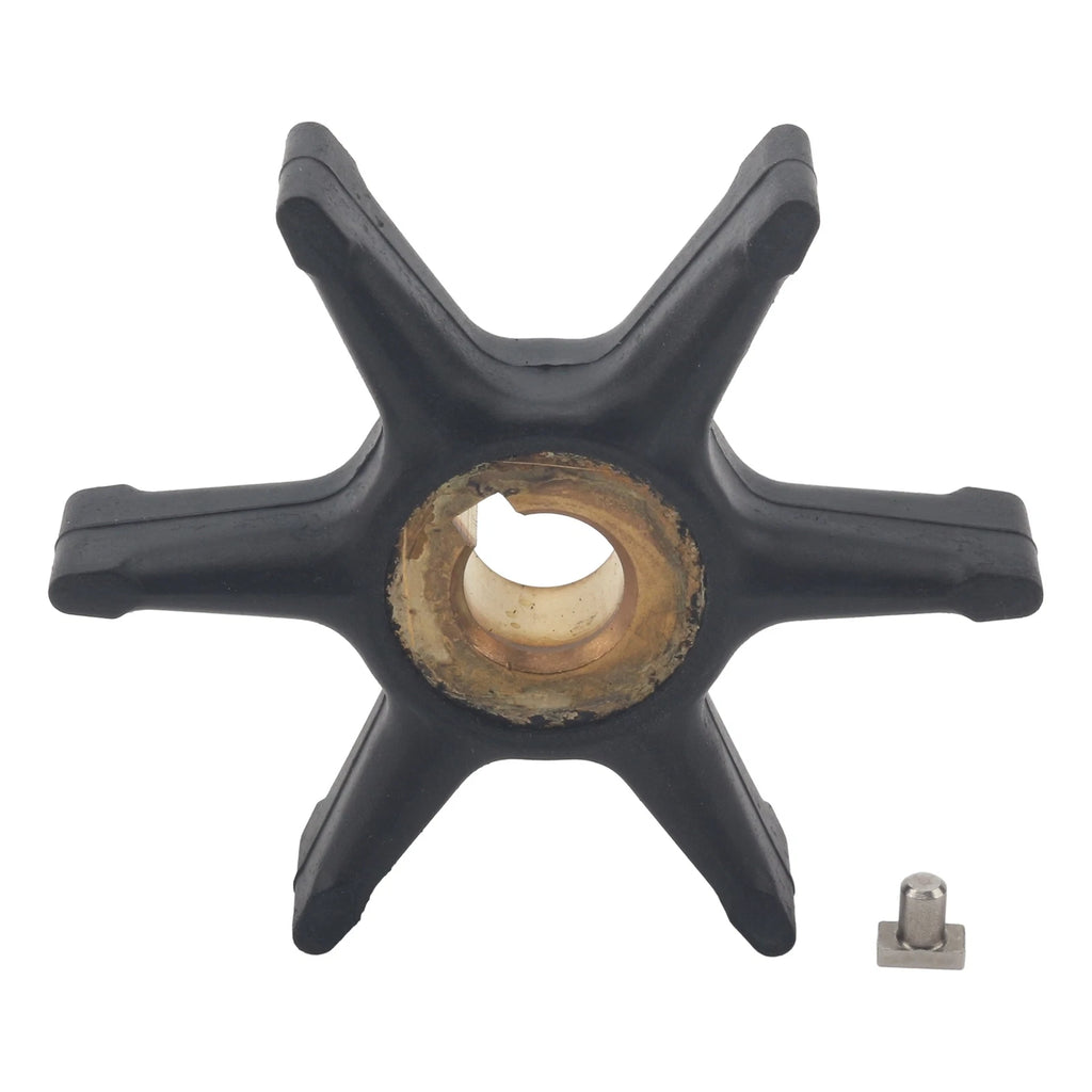 Water Pump Impeller & Key for Johnson Evinrude 3-7.5 HP (1952–1983)