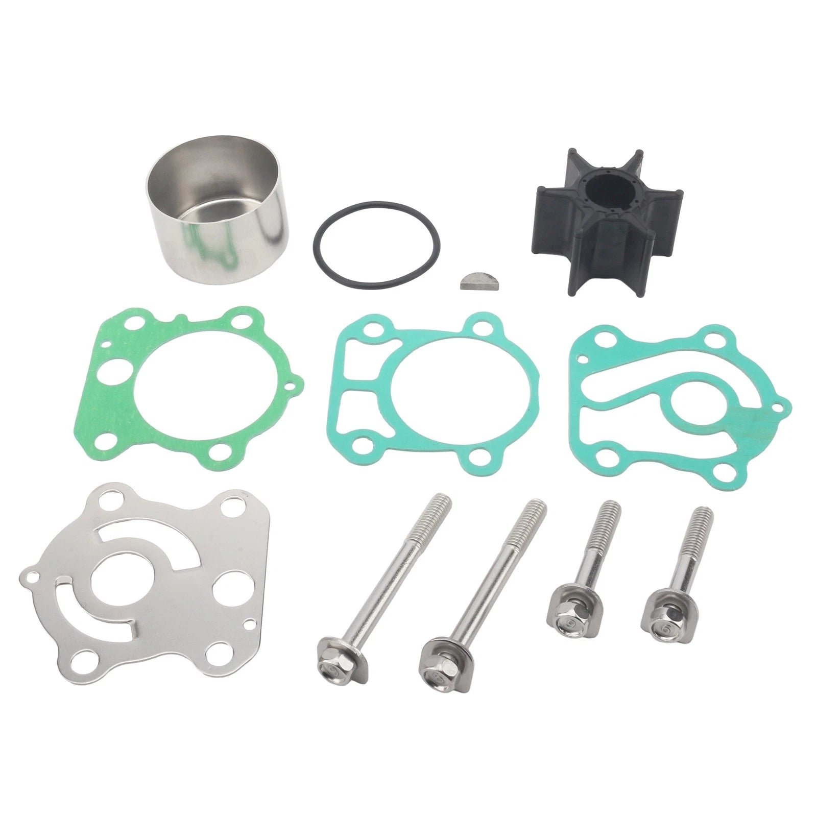 Water Pump Repair Kit for Yamaha F75 F80 F90 F100 (4-Stroke) 67F-W0078-00