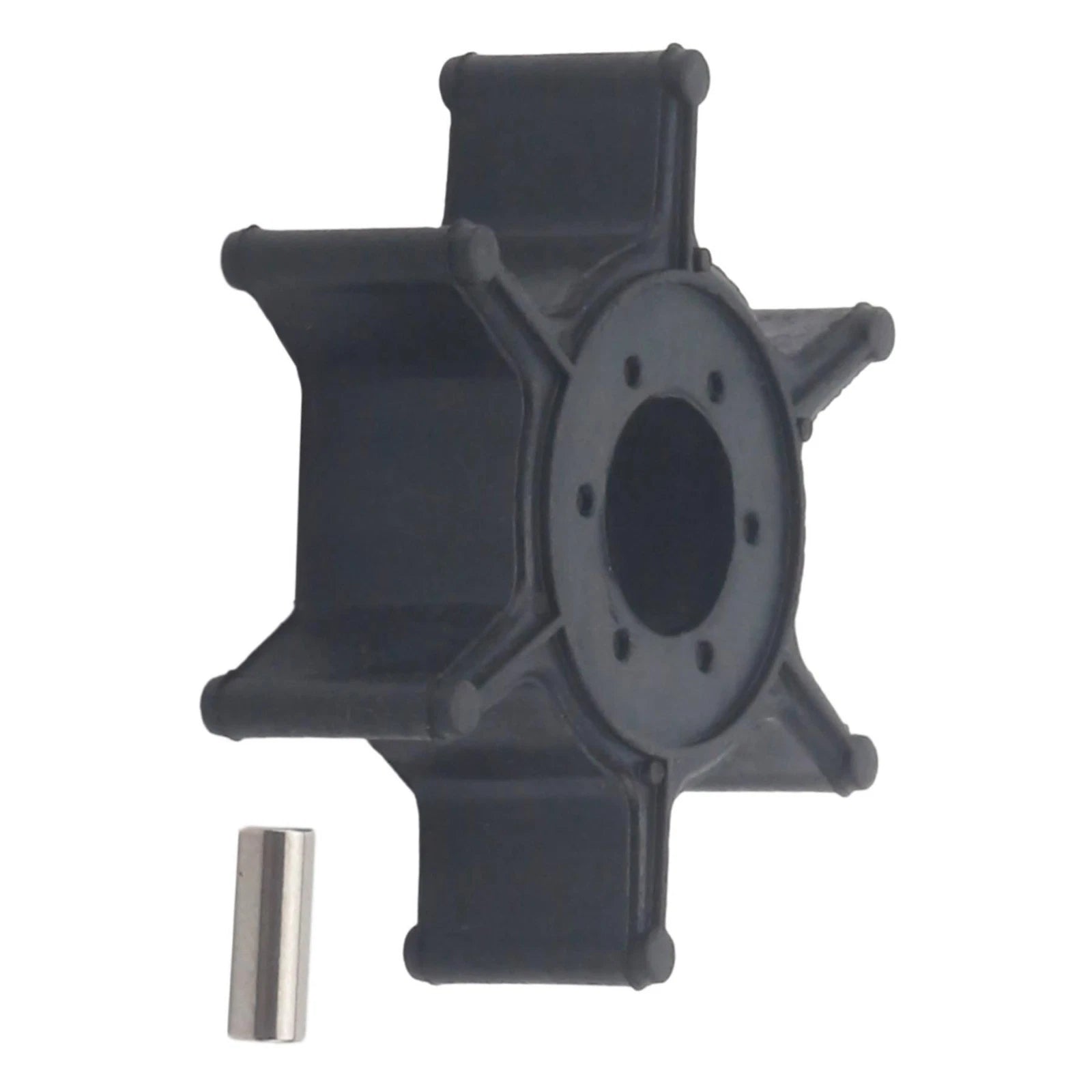 Water Pump Impeller & Pin for Yamaha Outboard (18-3073, 500325, 9-45611)