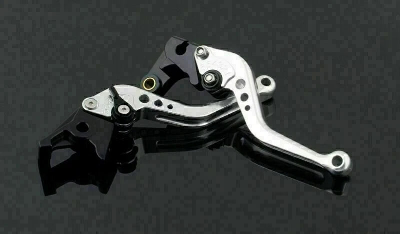 Short Brake Clutch Levers for Yamaha YZF R1 R6 FZ1 R6S (2000–2023) Silver T9
