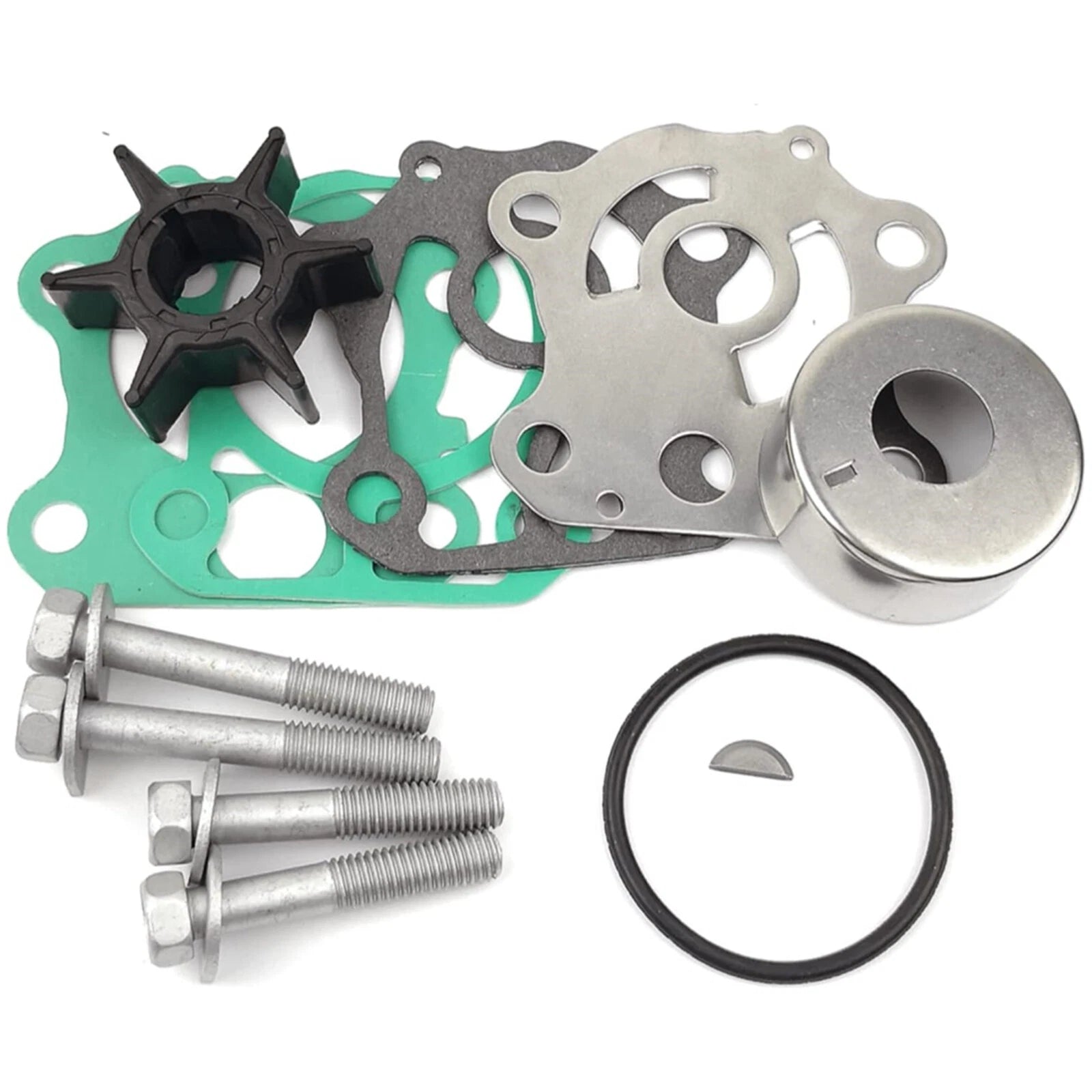 6H3-W0078-A0 Water Pump Impeller Repair Kit for Yamaha Outboard (50-70 HP)