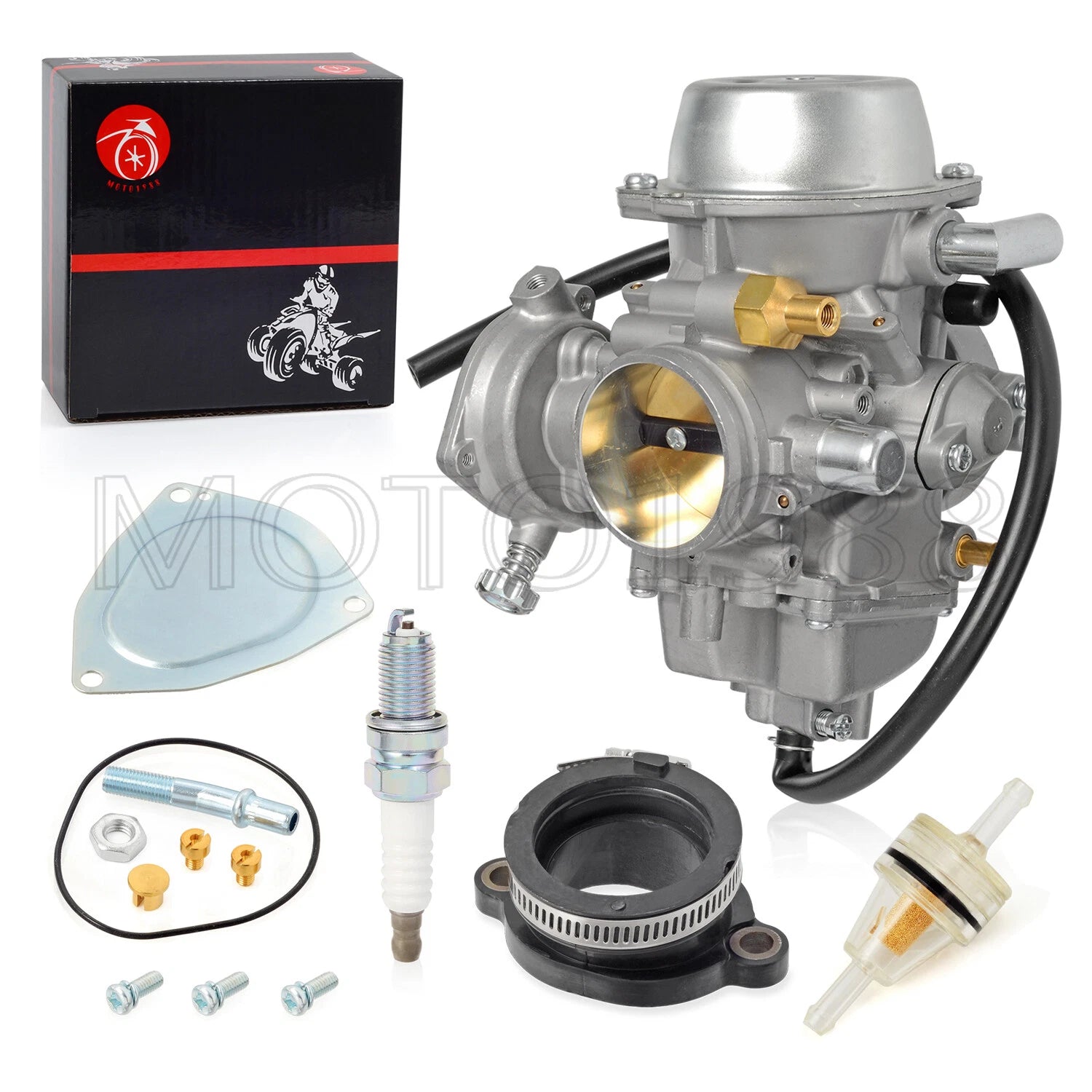 Carburetor for Polaris Outlaw 500 (2006–2007) Predator 500 (2003–2006) W/ Boot