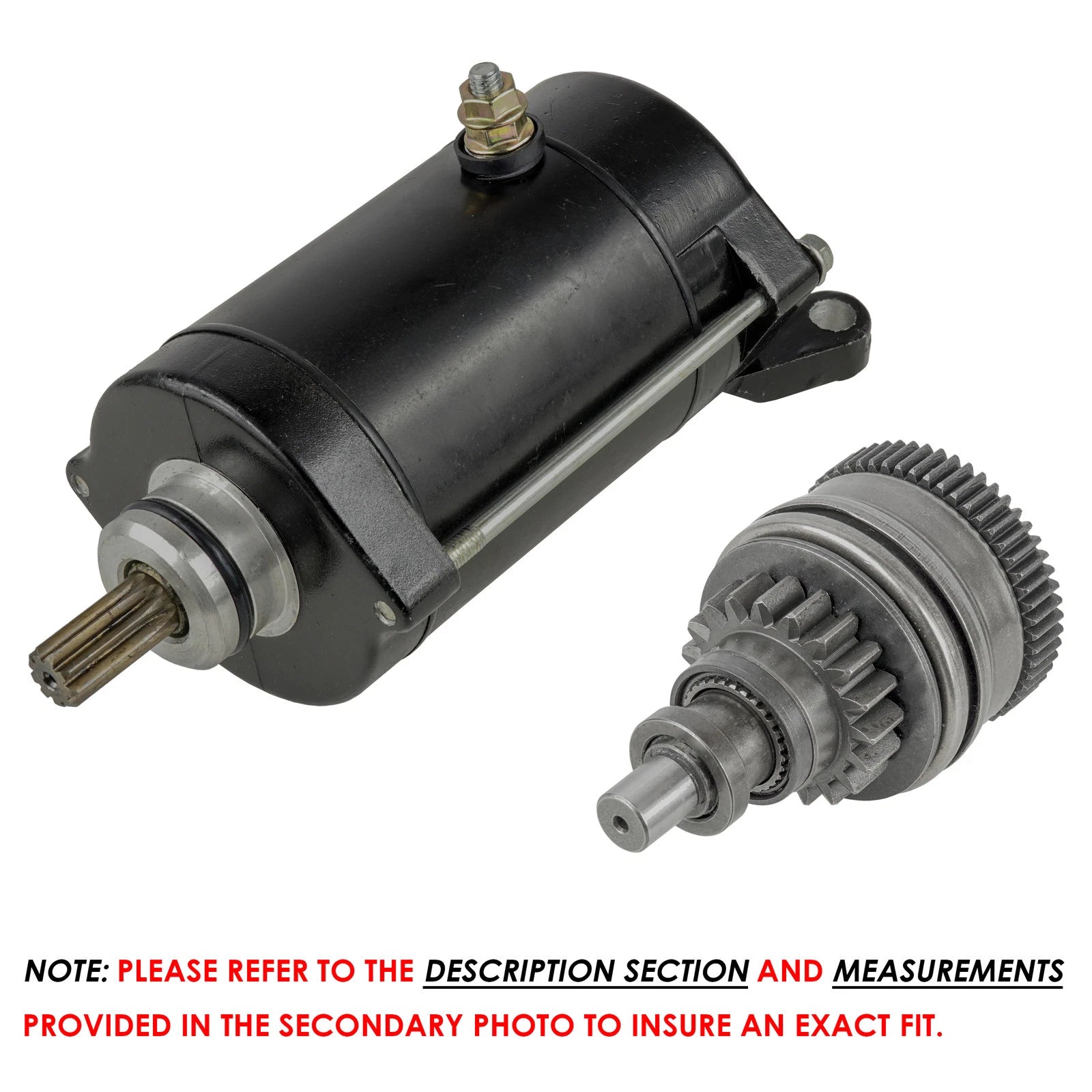 Starter & Drive for Yamaha Waverunner 1200 (1997–2005)