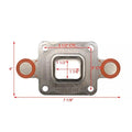 Exhaust Manifold Elbow Riser Gasket for Mercruiser 4.3 5.0 5.7 6.2 (Closed)