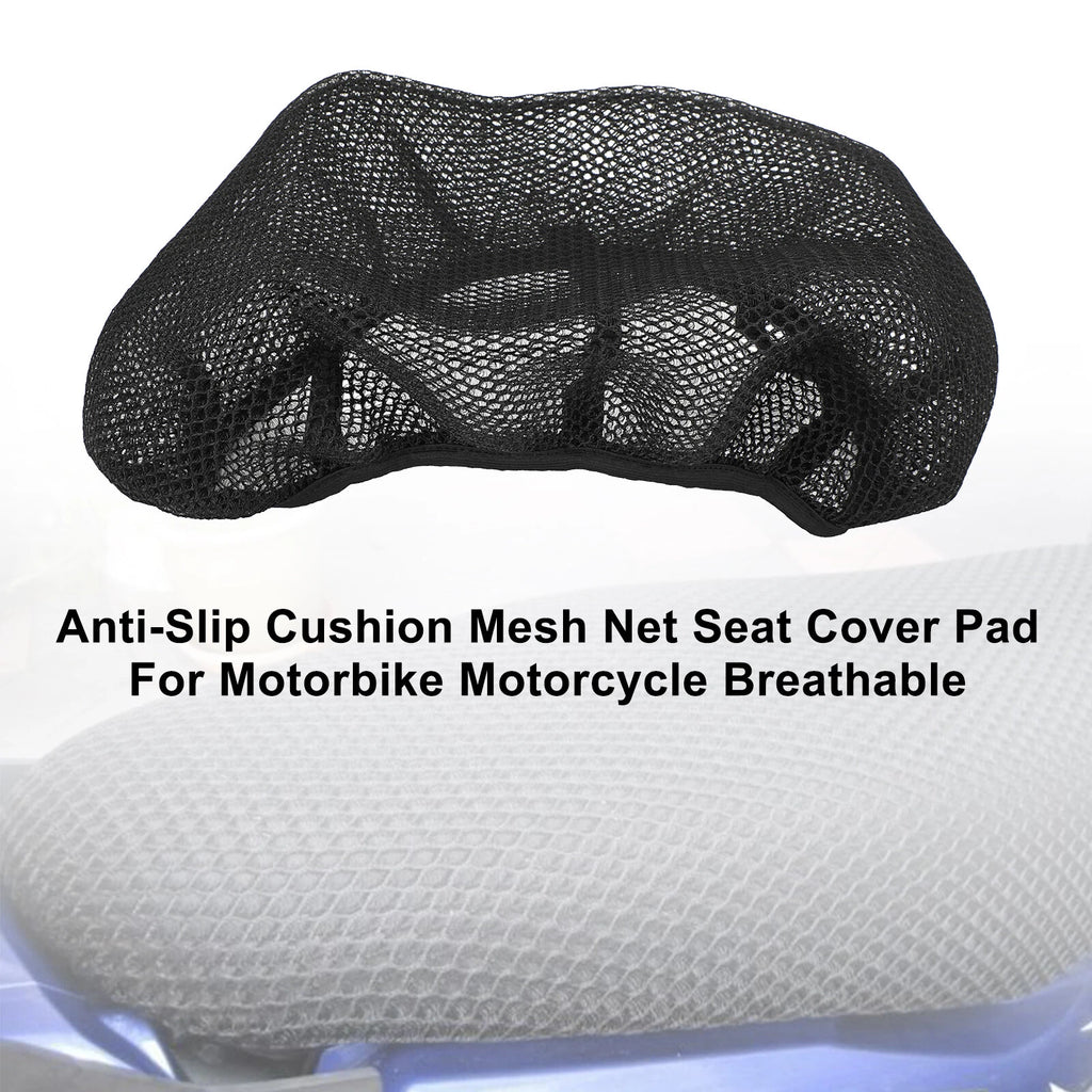 Heat-Resistant Net Seat Mesh Cover for Motorcycle Scooter (Universal)