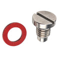 2pcs Drain Fill Plug Screw & Gasket for Yamaha Outboard (18-2374, 688-45341-10-00)