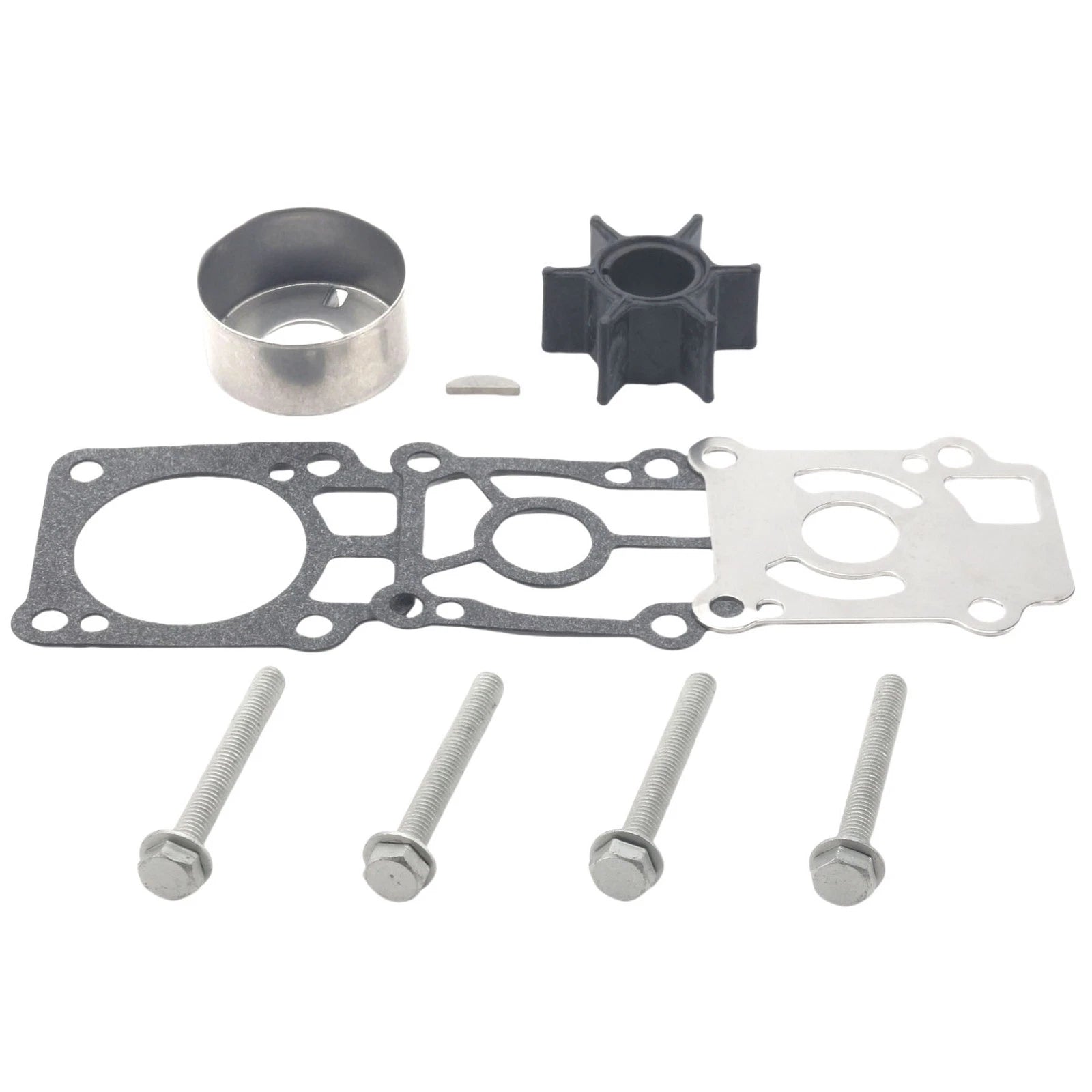 Water Pump Impeller Repair Kit for Tohatsu 25/30/40hp (2-Stroke, 361-87322-0)