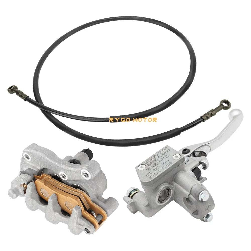 Front Brake Caliper Master Cylinder Hose for Yamaha YZ125 YZ125X YZ250X (2017–2023)