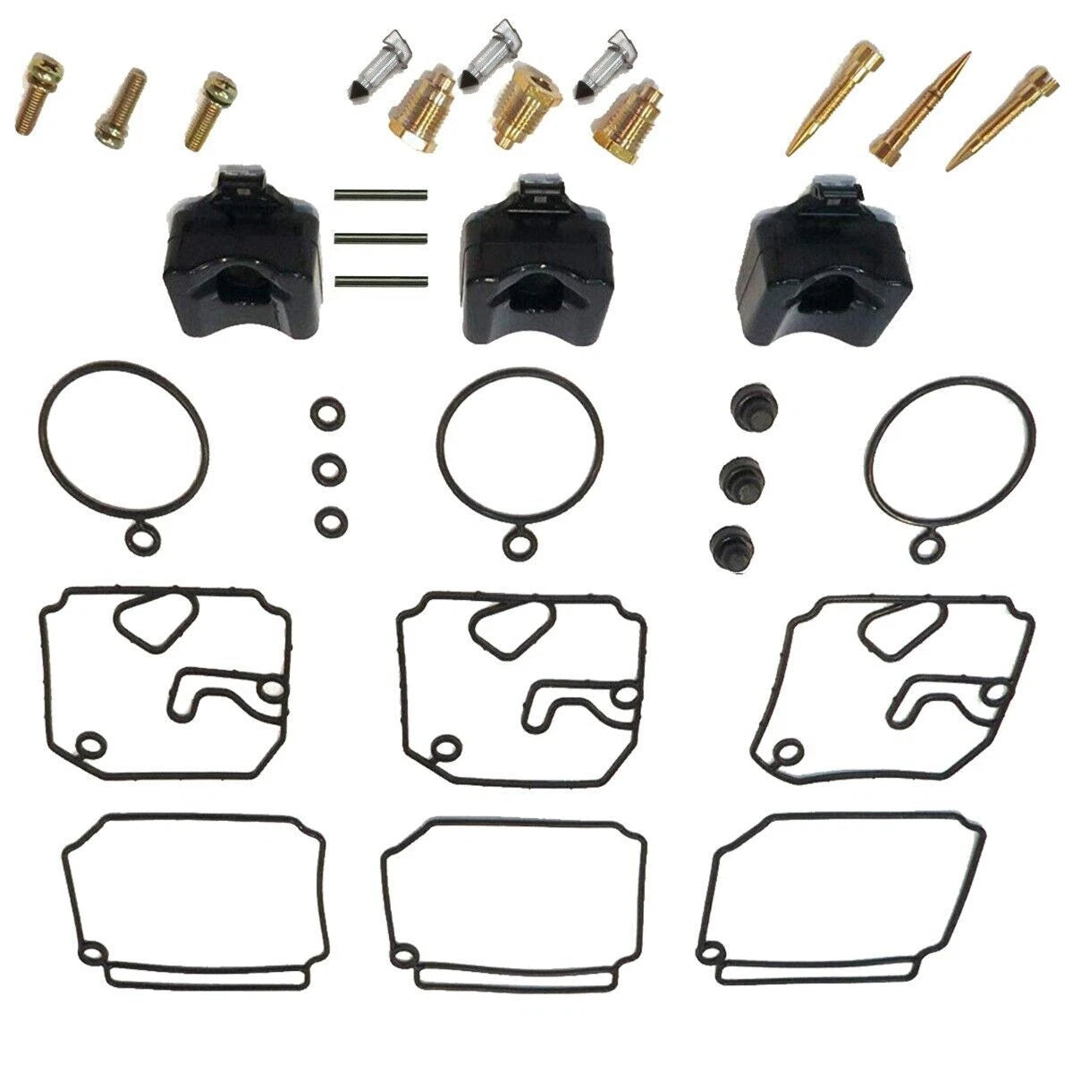 Carburetor Repair Kit for Yamaha 40-50Hp 2-Stroke Outboard (1989–2006)