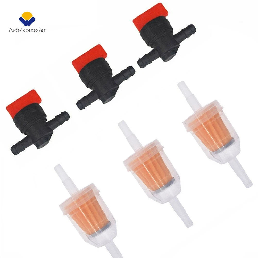 1/4" In Line Fuel Gas Filter Shut Off Valve for Oregon Toro (2007–2007)
