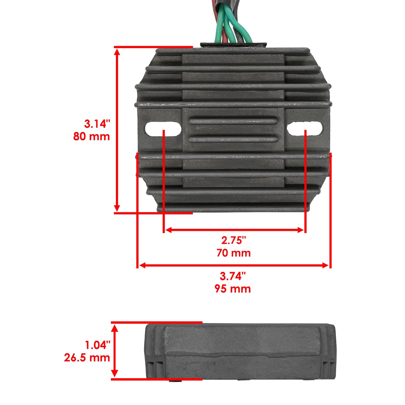 Regulator Rectifier for Mercury Marine 90 90Hp 4-Stroke (2000–2005)
