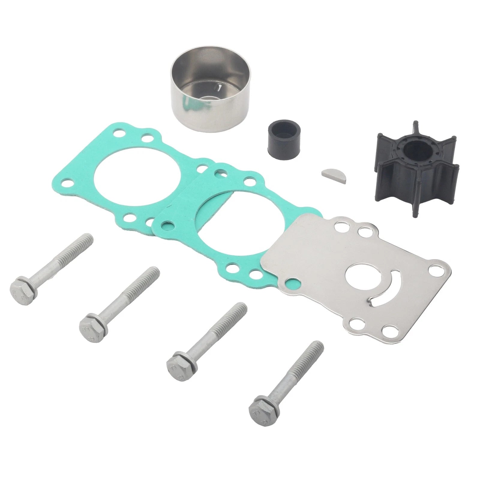 Impeller Repair Kit for Yamaha 9.9/15hp (1984–1995) 682-W0078-A1-00 682-W0078-01-00