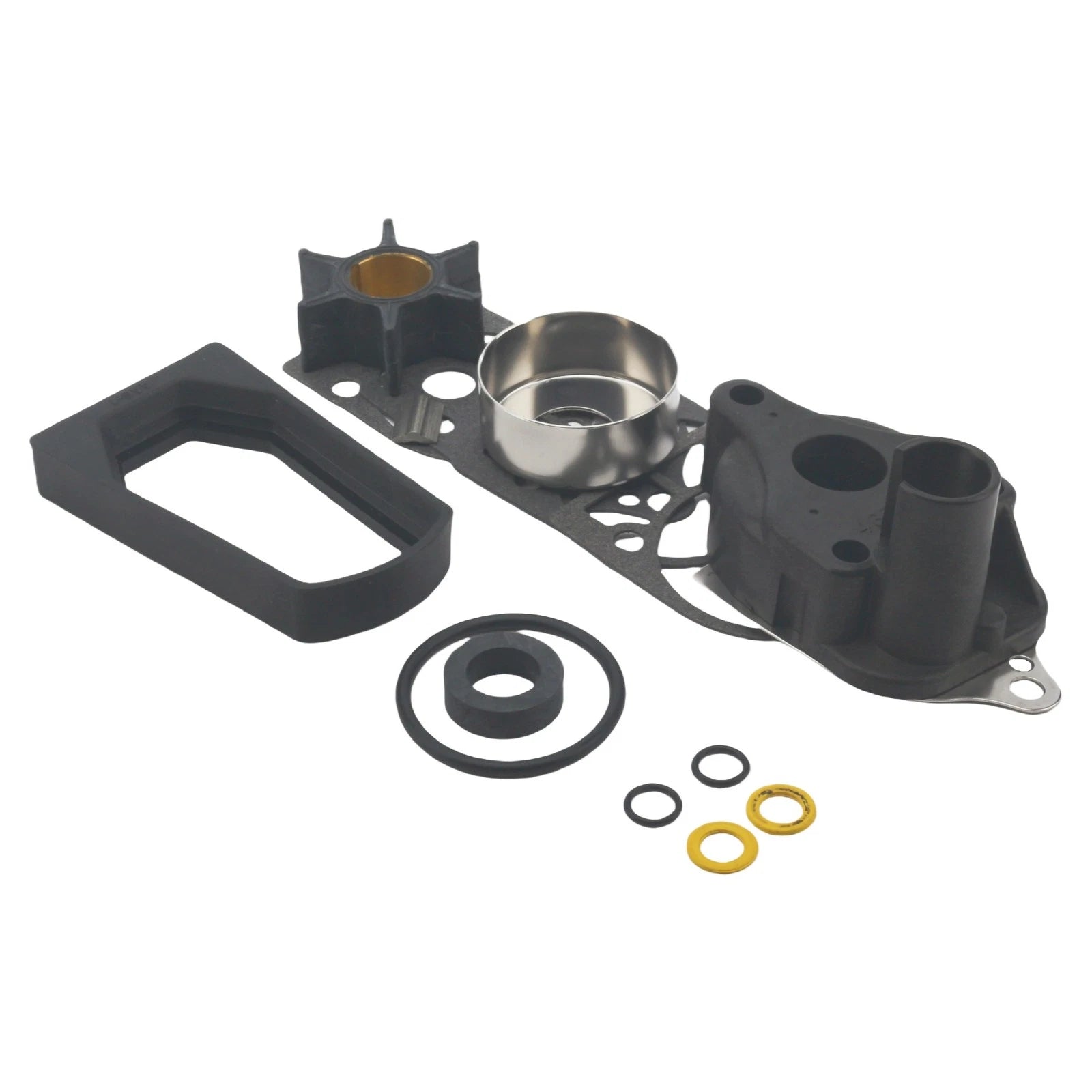 Water Pump Impeller Kit for Mercury Mariner 30 35 40 45 50 (REPL 46-77177A3, 18-3324)