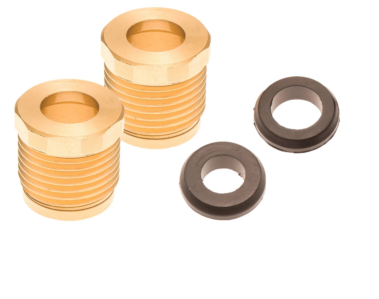 Set of 2 Reverse & Steering Cable Billet Lock Nut & Seal for Sea Doo (N/A) 293830063 211100009