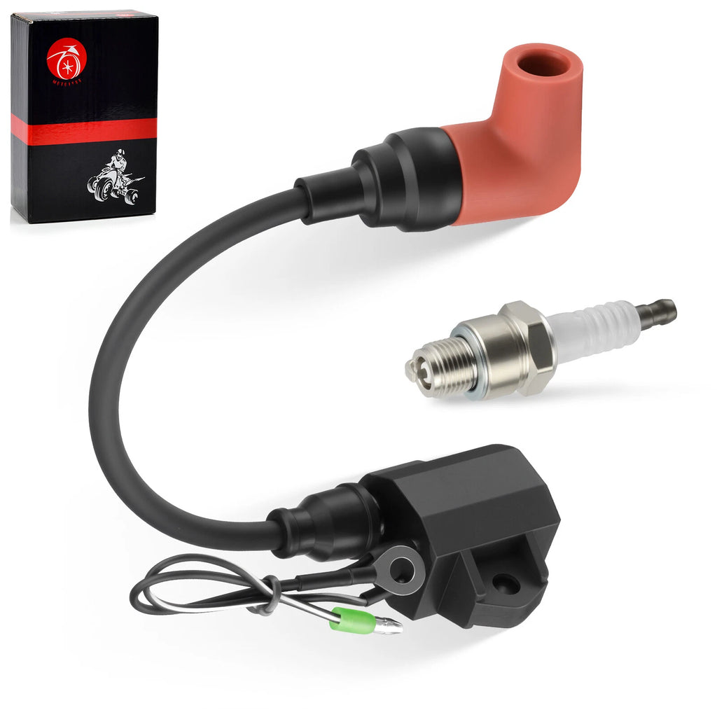 Ignition Coil with Spark Plug for Yamaha Outboard 2-Stroke (55-90 HP)