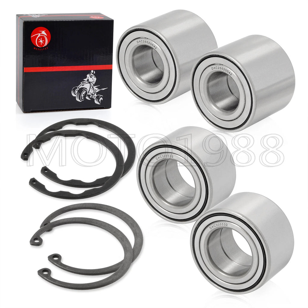 Front & Rear Wheel Bearings with Circlip for Kawasaki Teryx 750 (2008–2013)