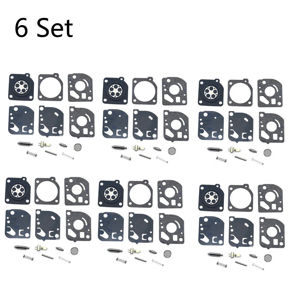 6X Carburetor Kit for Echo PB-1000 PB-1010 (Zama RB-52 C1Q-P18 C1Q-P22)