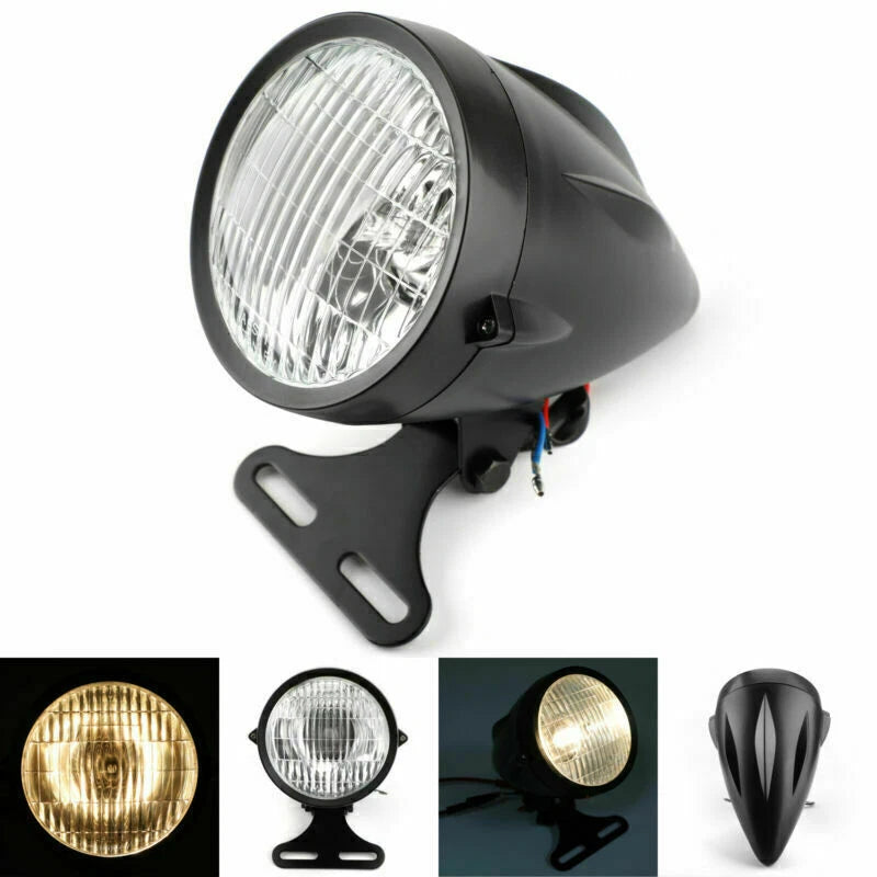 Headlight Lamp 4 3/4" for Hy Chopper Bobber (T9)
