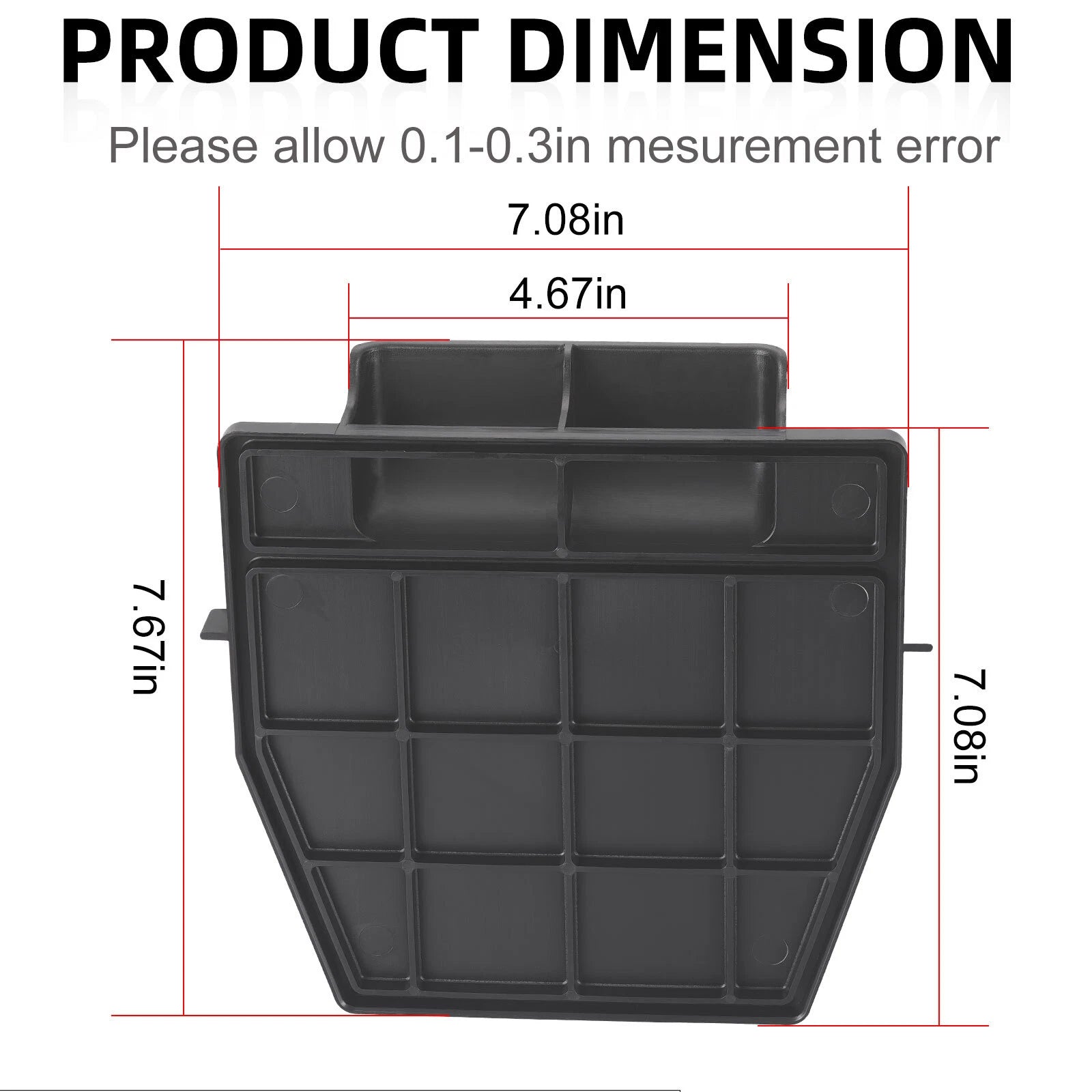Air Box Lid Cover Cap & Seal for Kawasaki Bayou 220 250 (1990–2004)
