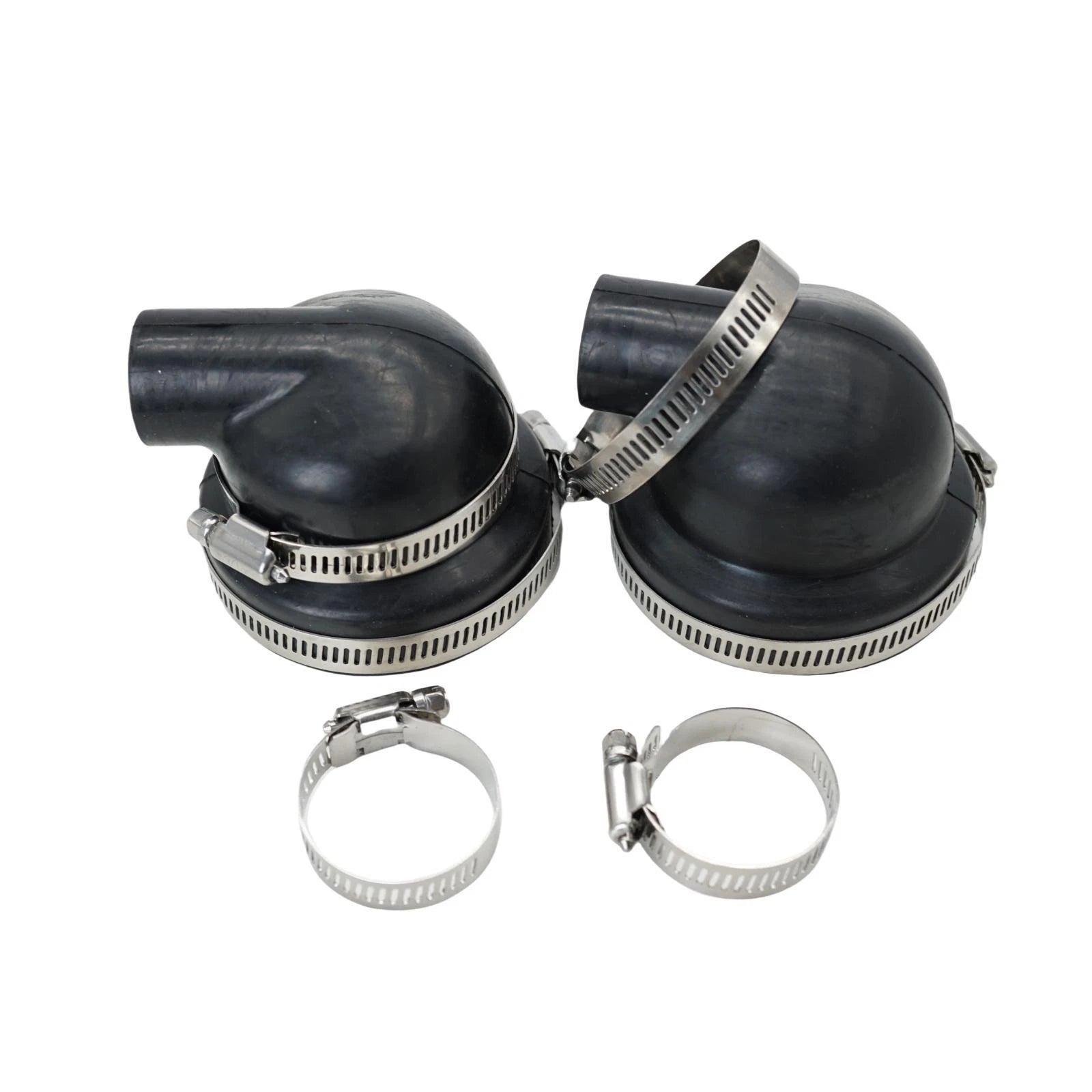 Set of 2 Heat Exchanger End Caps for Volvo Penta MD 2030 (Replacement 3580326, 145536370)