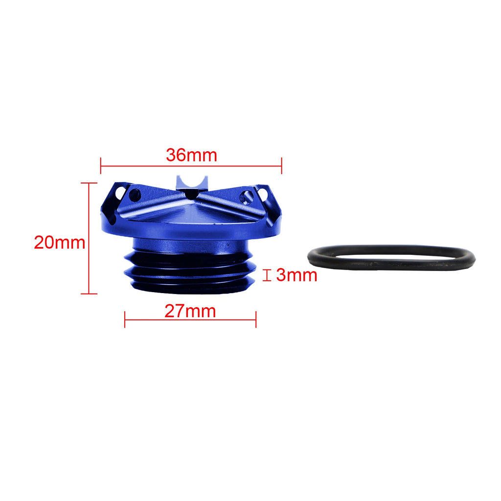Oil Filler Cap for Yamaha FZ1 FZ6 FZ6R FZ8 FZR250/R FZS 600 1000 (2001–2015)