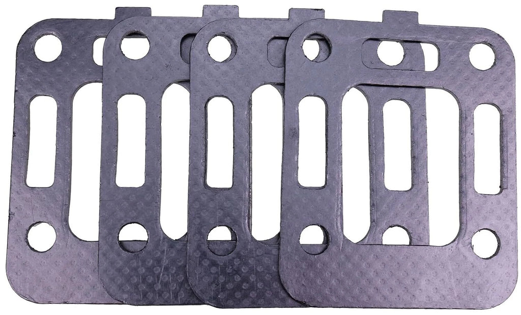 4Pcs Exhaust Riser Gasket for Mercruiser 3.0 Alpha One (1983–1996)