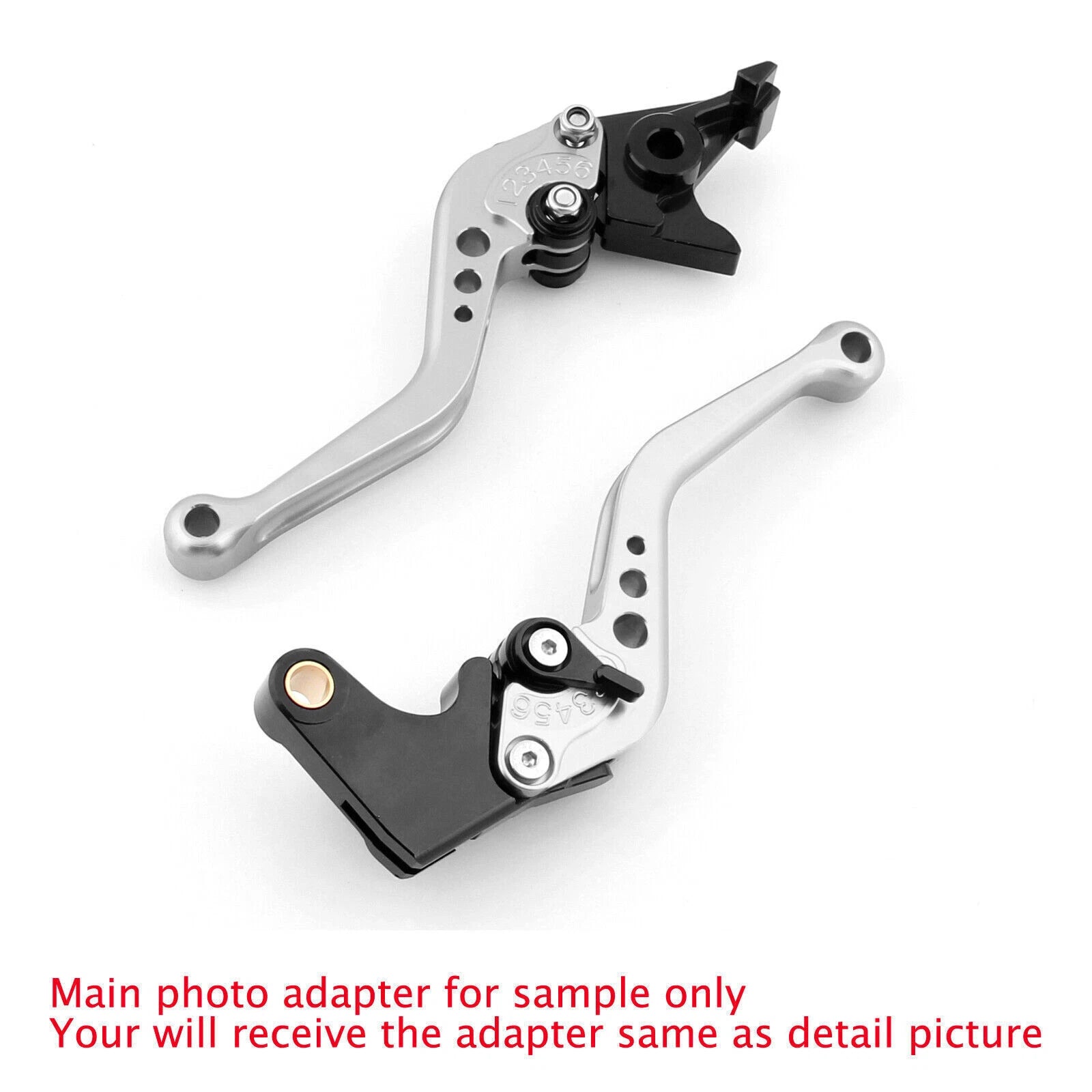 Short Clutch Brake Lever for Yamaha MT125 (2014–2019) Silver T9