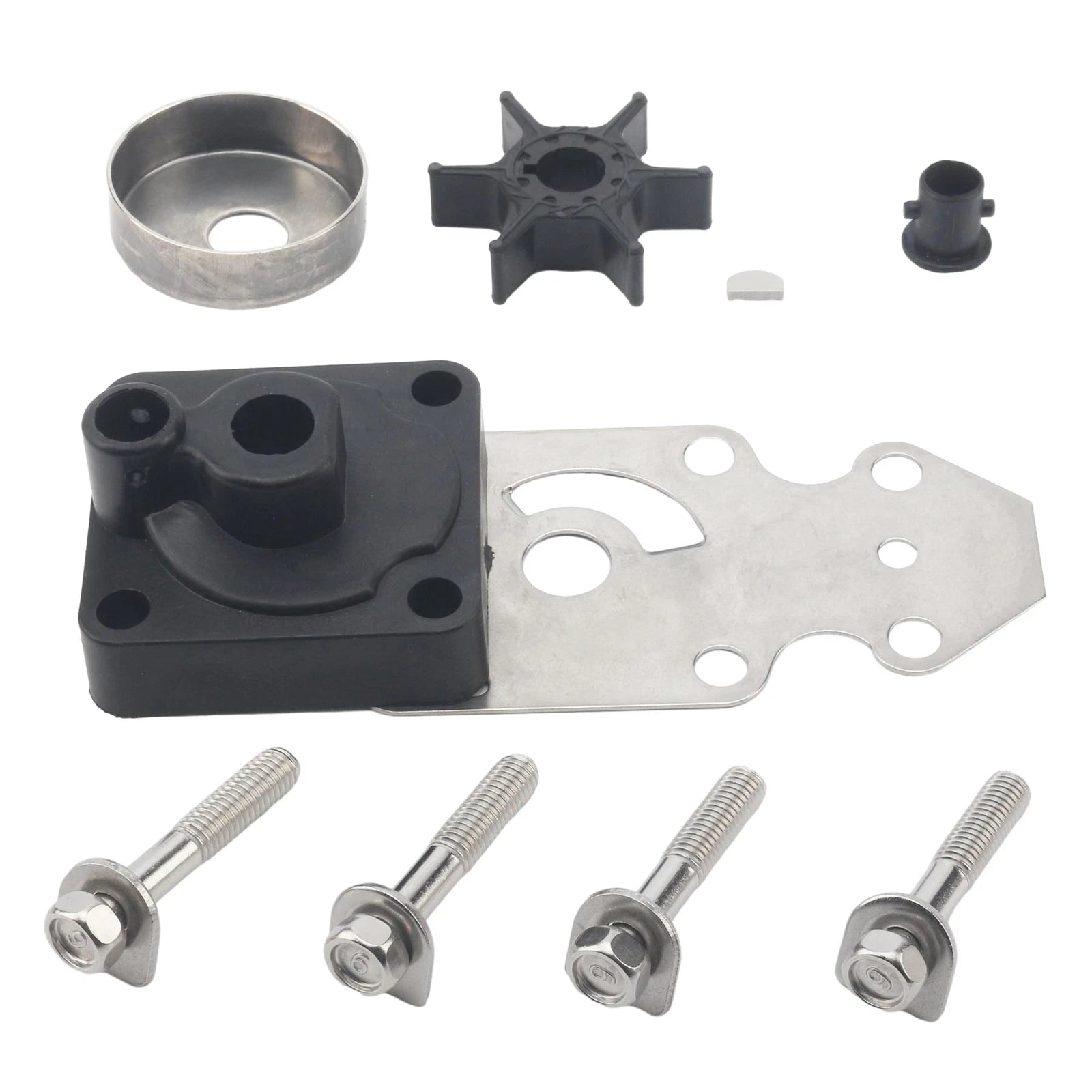 Water Pump Impeller Kit for Yamaha Outboard (63V-W0078-02, 63V-W0078-03)