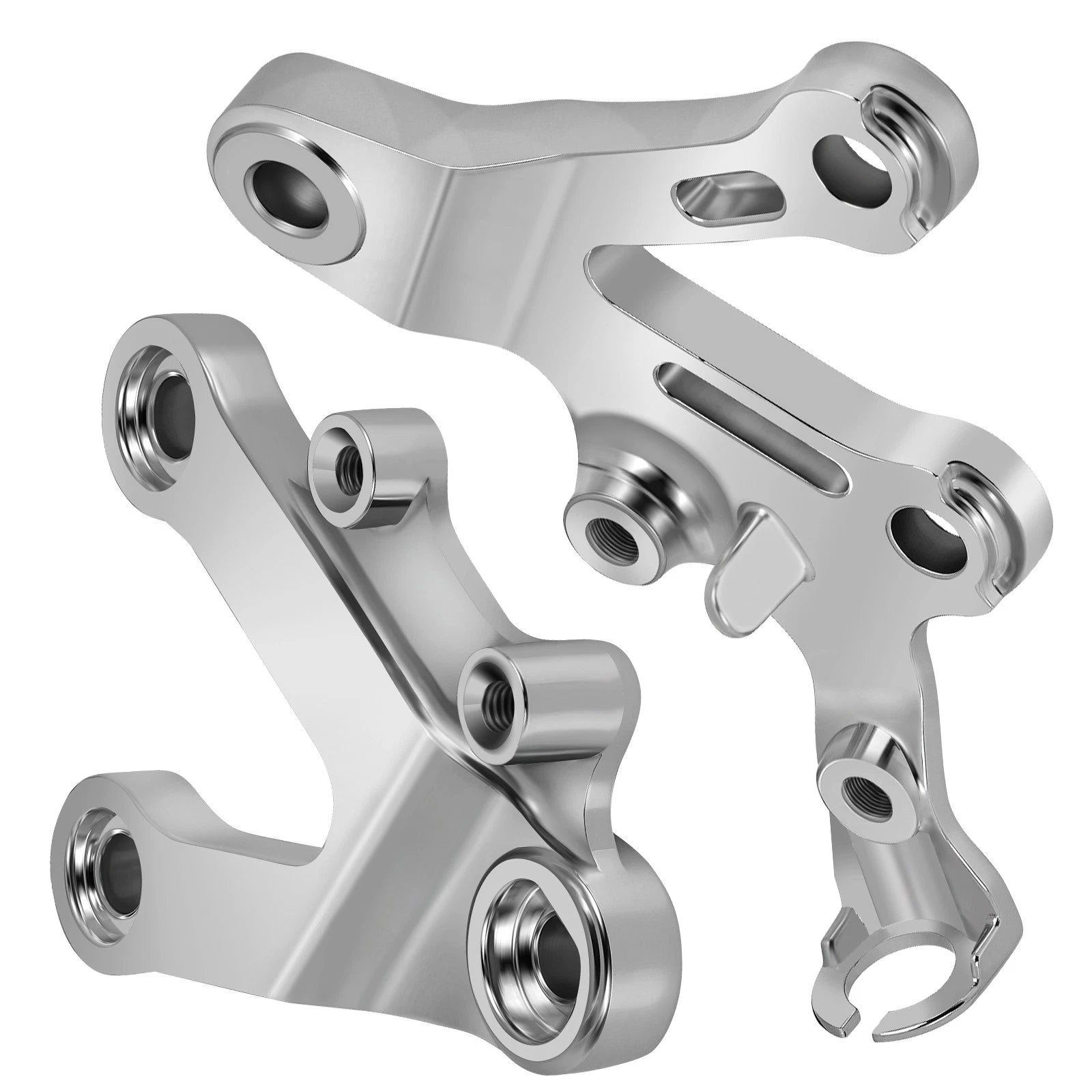 Footpeg Mount Bracket Set for Kawasaki Ninja ZX6R ZX9R ZZR600 (1998–2008)
