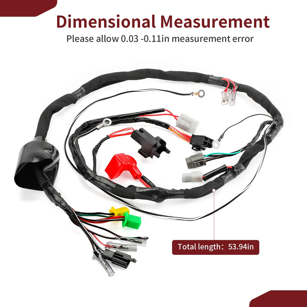 Wiring Harness 36610-40B20 for Suzuki QuadSport 80 LT80 (2002–2006)