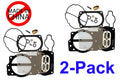 2-Pack Carburetor Rebuild Kit for Kawasaki STX 1100 (1998–1999) - Keihin CDKCV