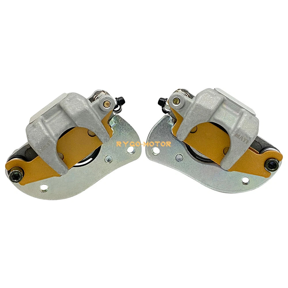 Front Brake Calipers W/Pads for Yamaha Grizzly 700 YFM700 (2007–2020)