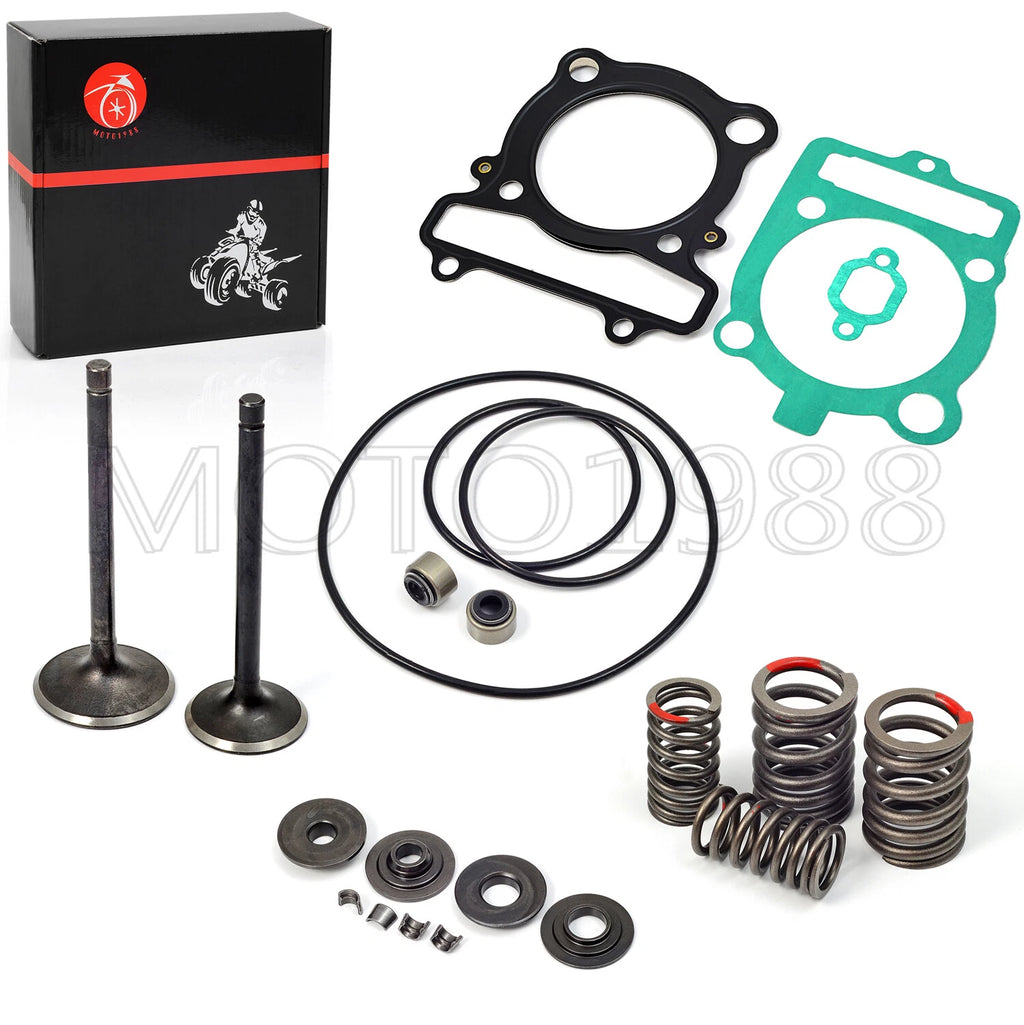 Cylinder Intake Exhaust Valve Gasket Kit for Yamaha Warrior 350 YFM350X (1987–2004)
