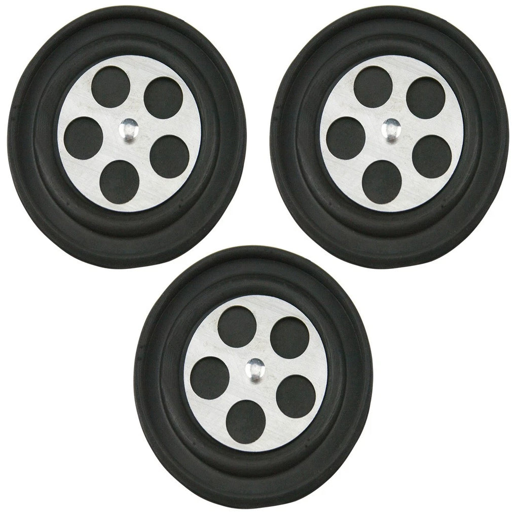 Set of 3 Mikuni Carburetor Diaphragms for Yamaha Wave Raider Venture 1100 (1993–1995)
