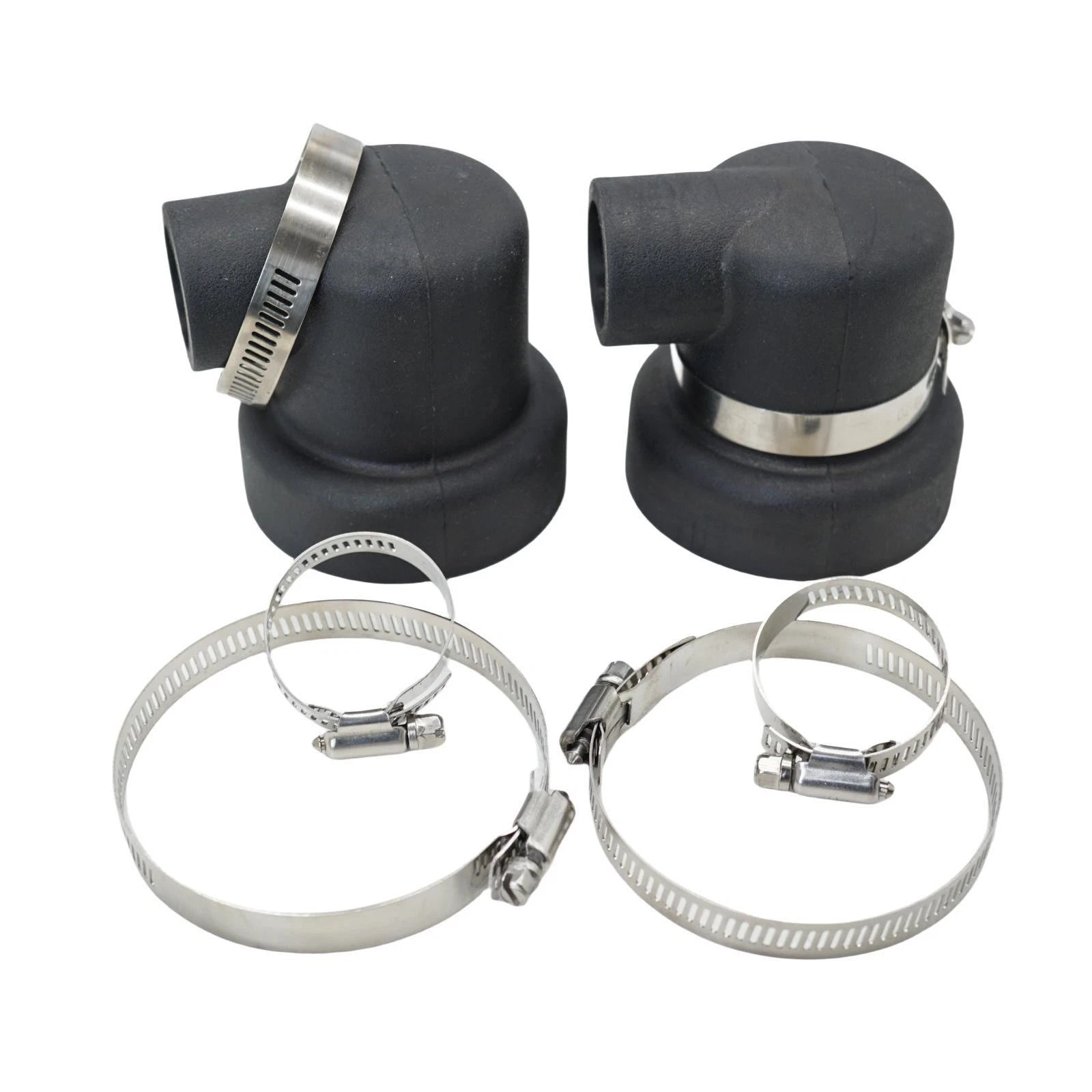 Set of 2 Heat Exchanger End Caps for Bowman 3186NP Volvo 861608 (28mm & 70mm ID)