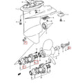 Lower Unit Seal Kit for Suzuki 8 9.9 HP (09282-16003, 09280-52004)
