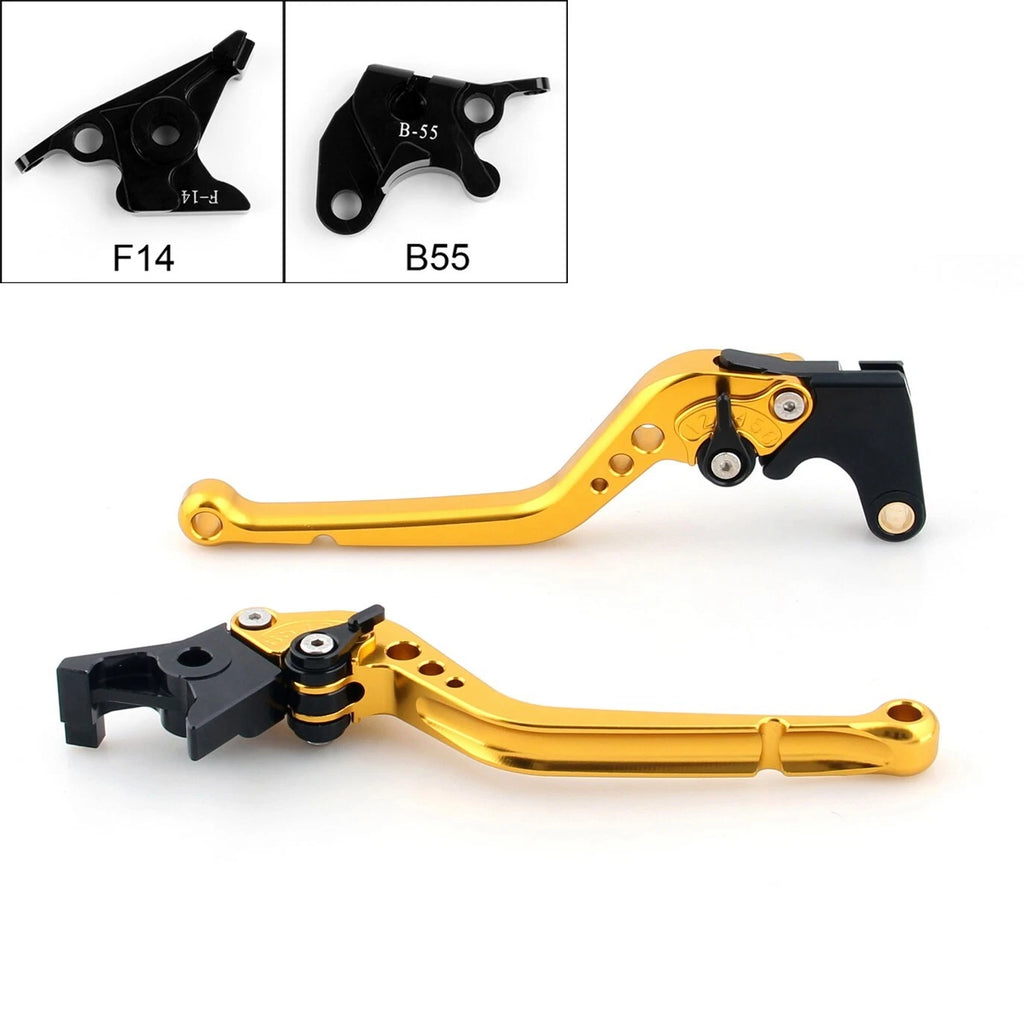 Brake Clutch Levers for Buell X1 S1 Lightning XB 12Sx 12Ss 12R M2 (1998–2009) Gold