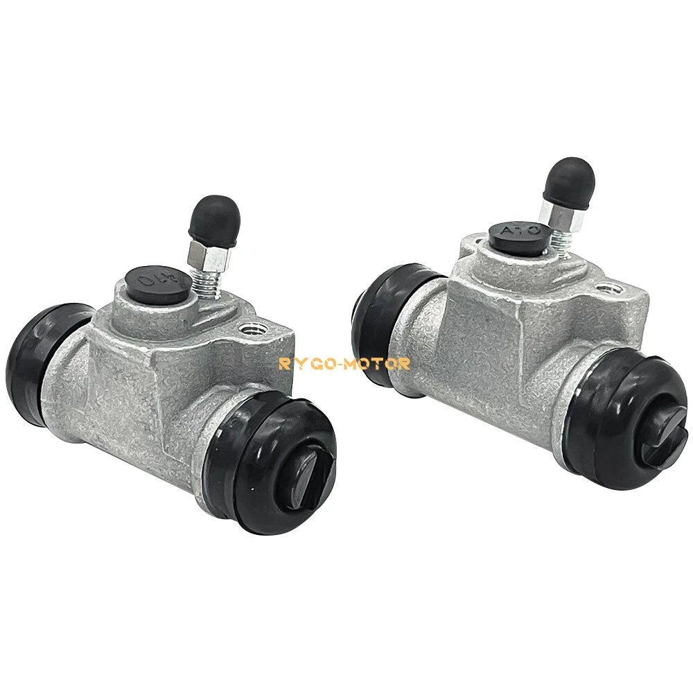 Rear Brake Wheel Cylinders with Shoes for Kawasaki KAF300 Mule 500 520 550 (1991–2004)