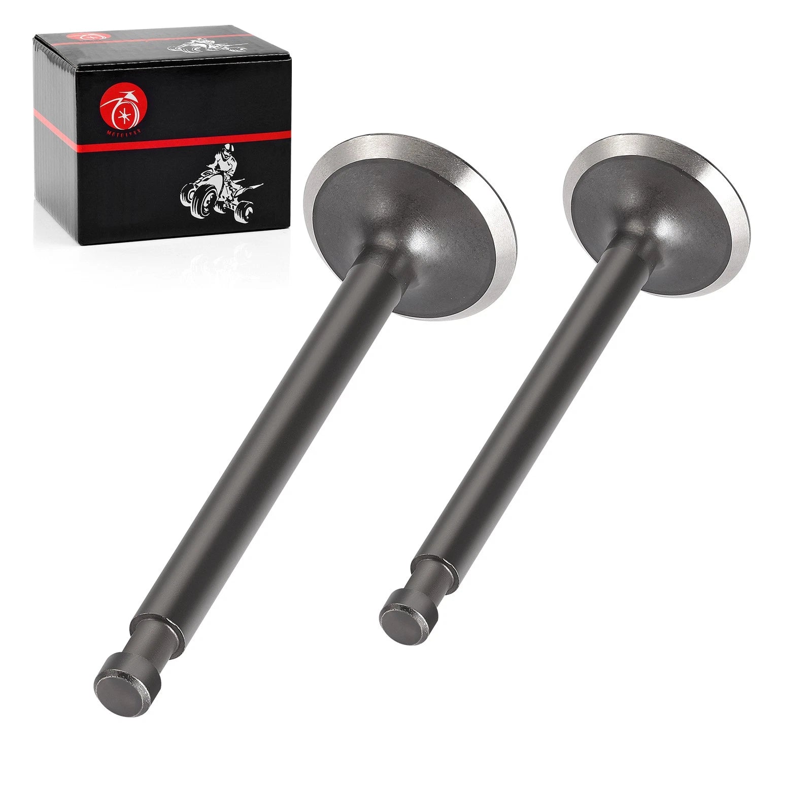 Set of 2 Exhaust Intake Valves for Club Car Golf Cart 341cc (1984–1991) 1012513 1012514