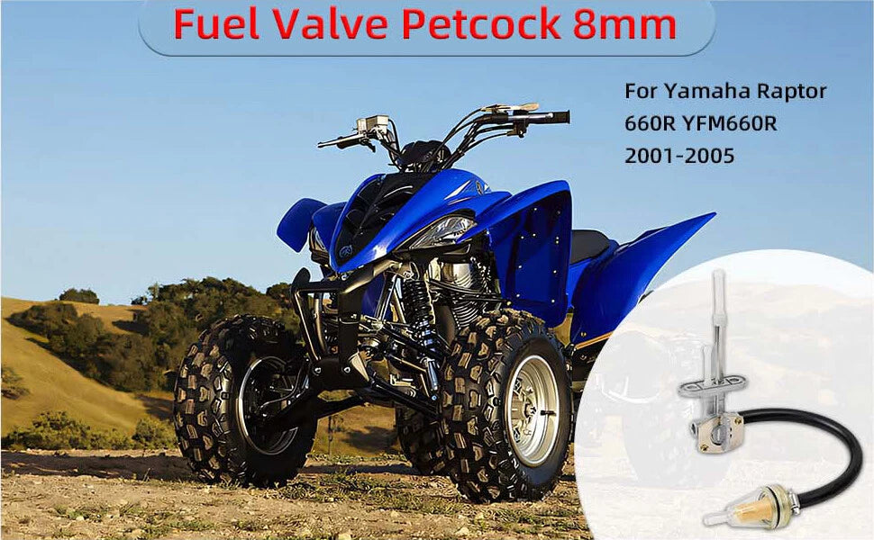 Fuel Valve Petcock Shut Off for Yamaha TW200 XT350 PW80 TTR125 TTR230 (1990–2023)