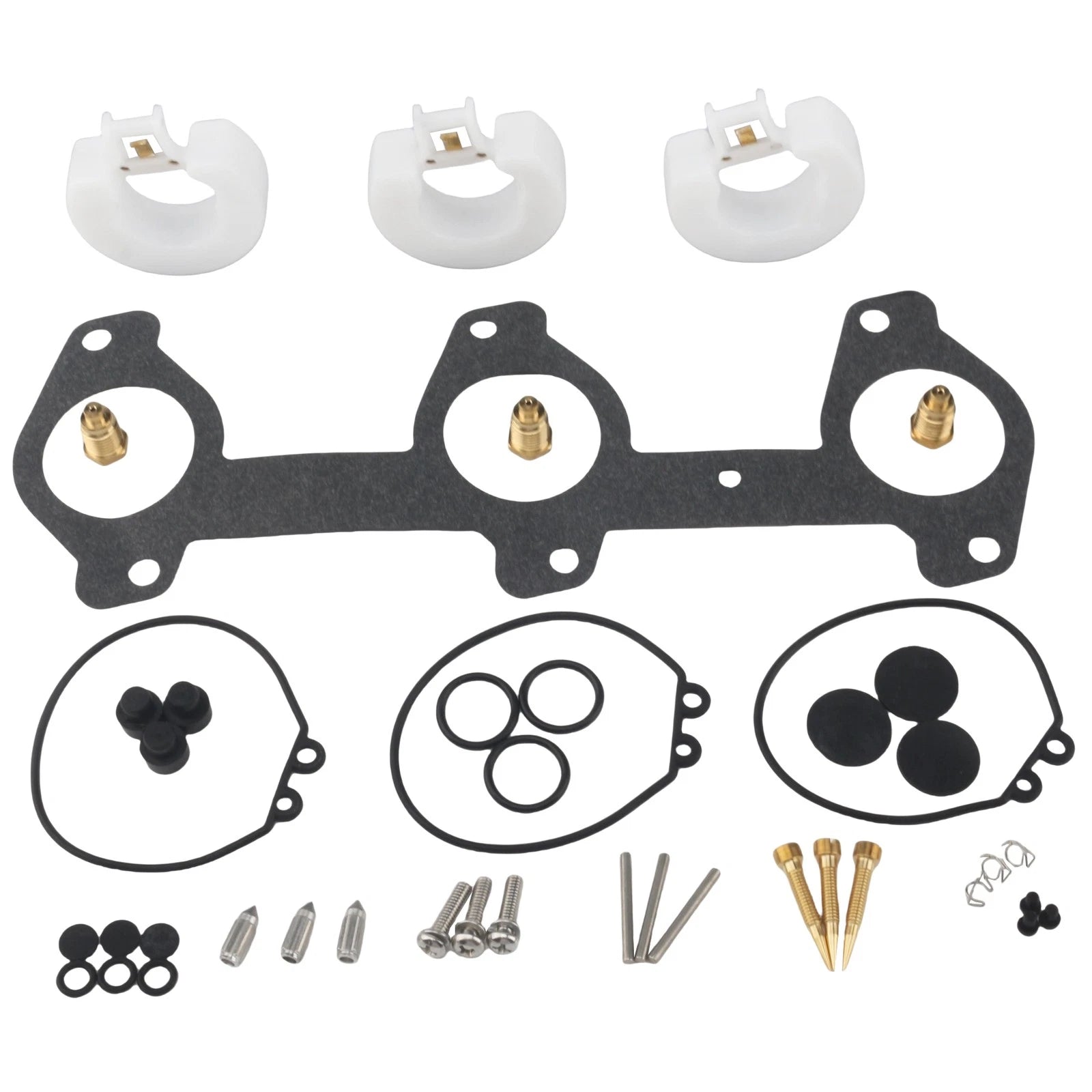 Carburetor Repair Kit for Yamaha 2 Stroke 60HP 70HP Outboard (6H3-W0093-02)