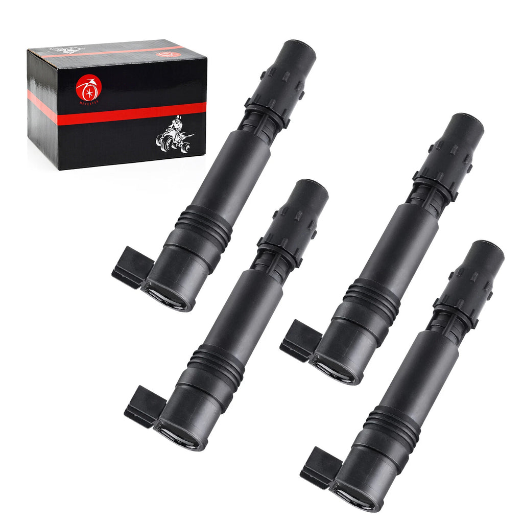 Set of 4 Ignition Coils for Honda CBR954RR (2002–2003) CBR929RR (2000–2001) / 30700-MBW-611