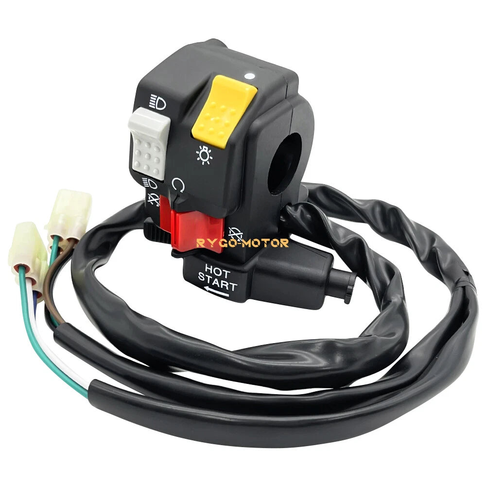 Left Handlebar Stop Switch Headlight for Honda TRX450R (2004–2007)