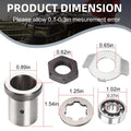 Clutch Bearing Push Plate & Lock Washer for Yamaha Big Bear 350 (1987–1998)