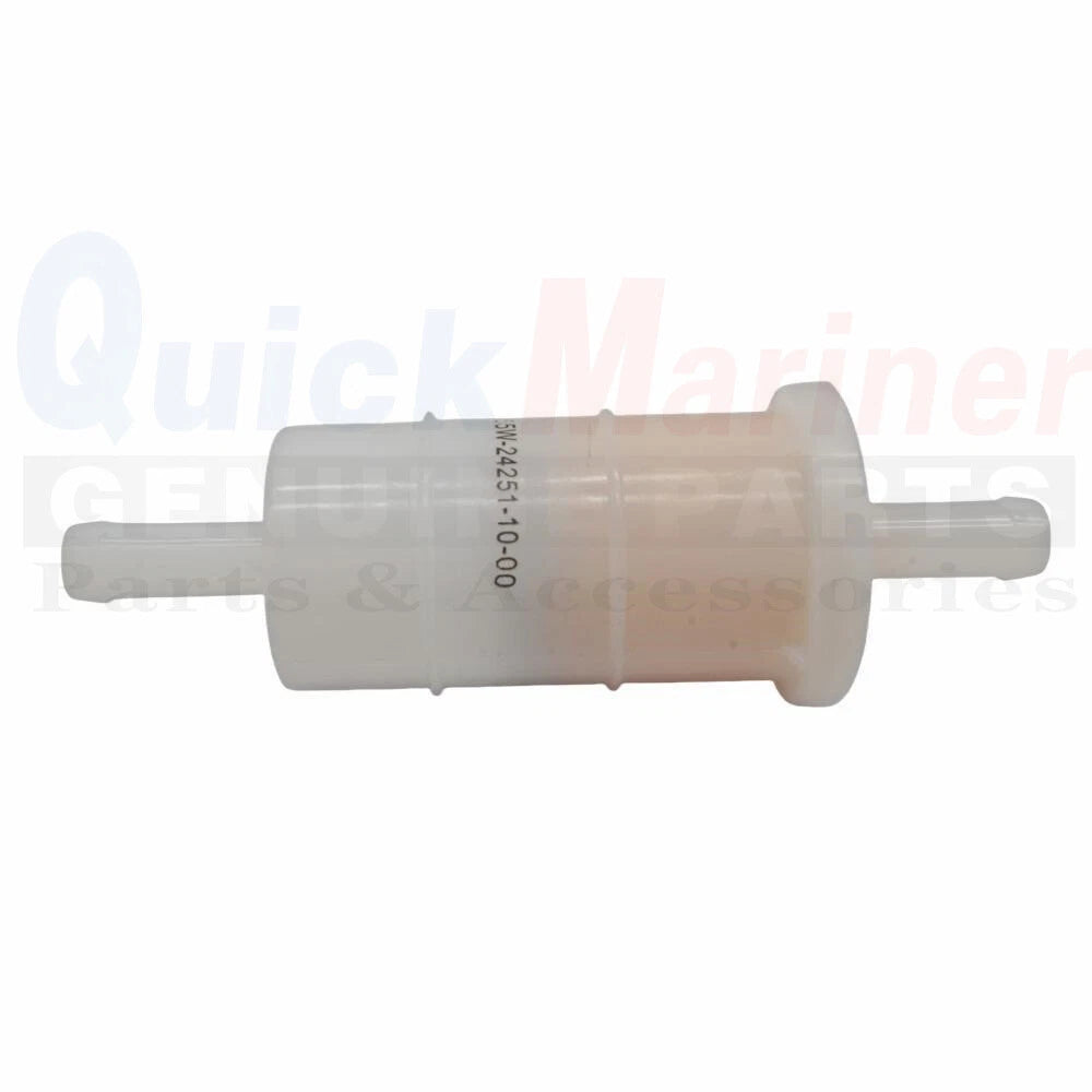 In Line Fuel Filter for Yamaha F15 F20 F25 F30 F40 (15HP–40HP) 65W-24251-00