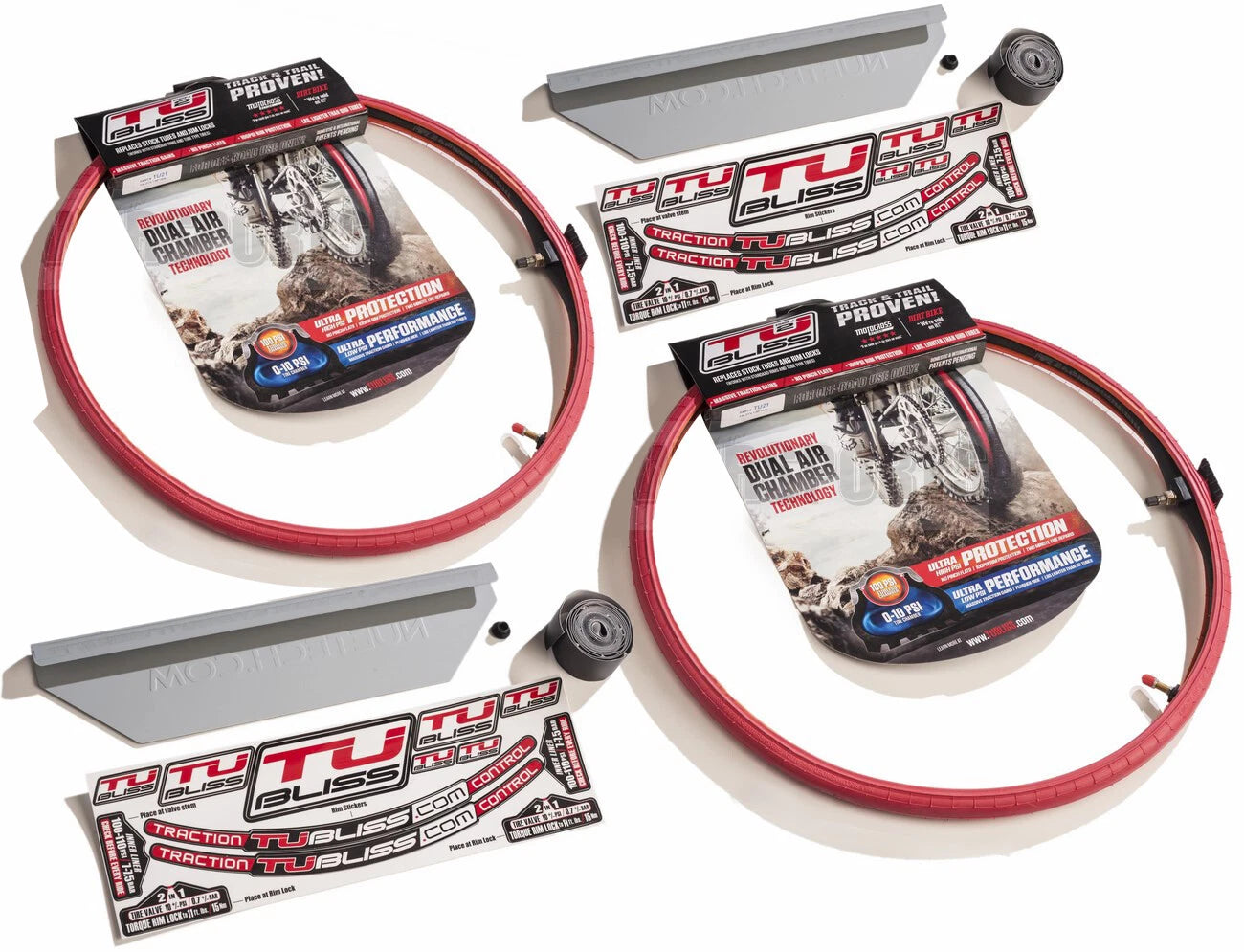 Tubliss Tubeless Tire Combo for MX Dirt Bike (21" & 18")